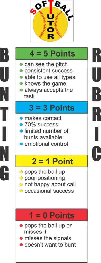 Softball Rubric