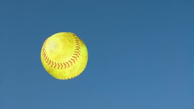 short fly balls, softball